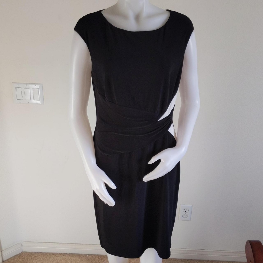 Black and white dress